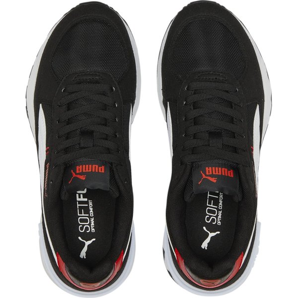 Buty Graviton Jr Puma - Black-White-Red