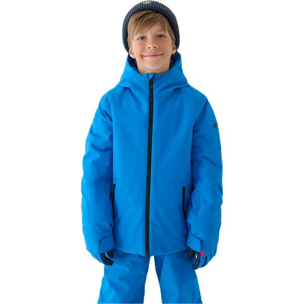 Kurtka narciarska chłopięca TTJAM532 4F - niebieski