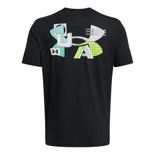 Koszulka męska Color Block Logo Under Armour - czarna