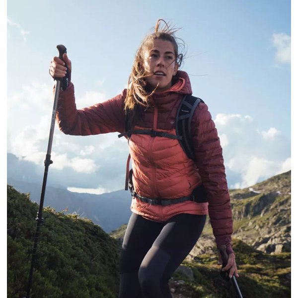 Kurtka puchowa damska Westridge Hooded Down Columbia - Beetroot, Faded peach