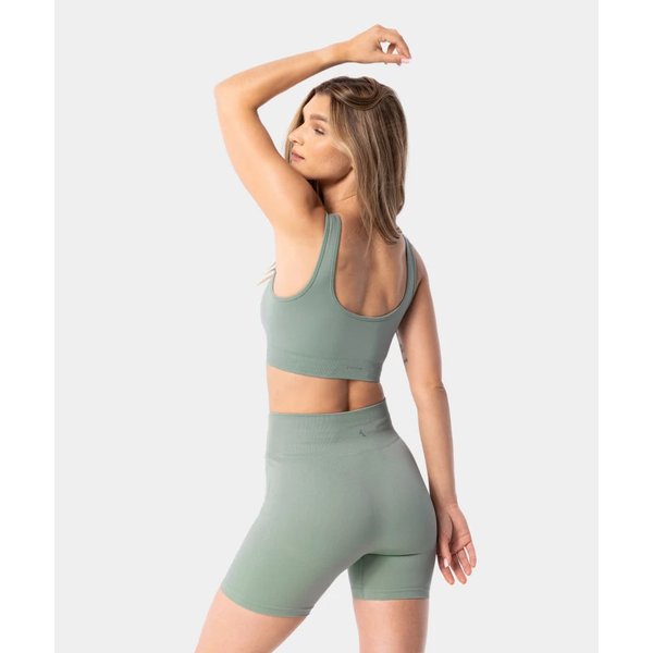 Biustonosz sportowy damski Simply Seamless Bra Carpatree - Pale Green