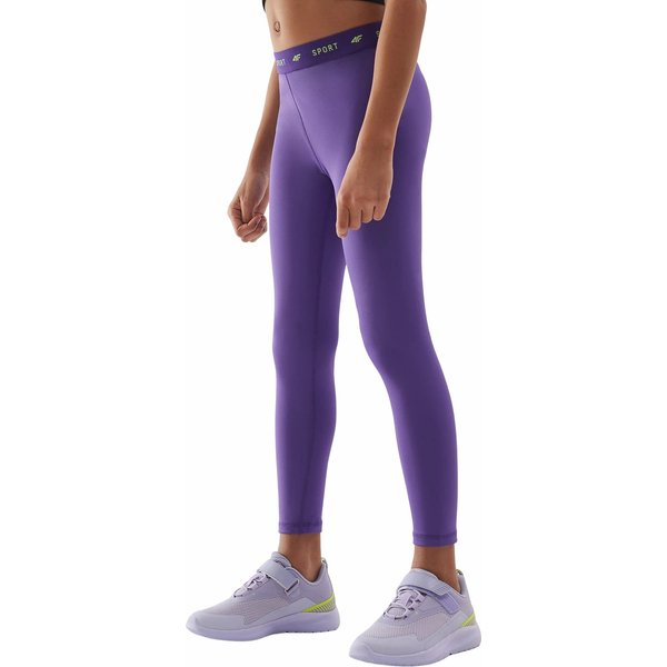 Legginsy dziewczęce 4FJWSS24TFTIF223 4F
