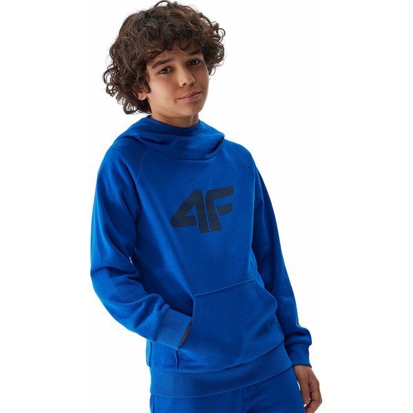 Bluza chłopięca 4FJWSS24TSWSM0925 4F - kobalt