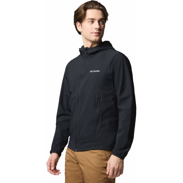 Softshell męski Heather Canyon II Hooded Columbia - black