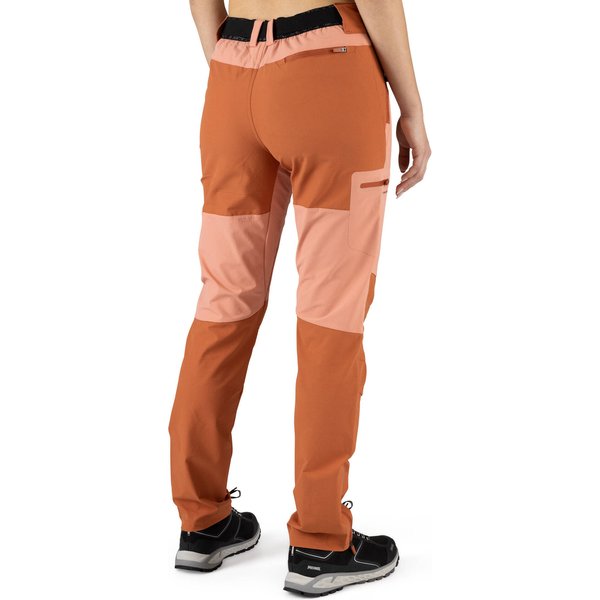 Spodnie trekkingowe damskie Bamboo Sequoia Viking - pomarańczowy
