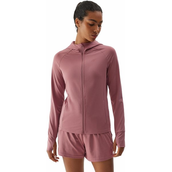 Bluza damska 4FAW23TFSWF208 4F - jasny róż
