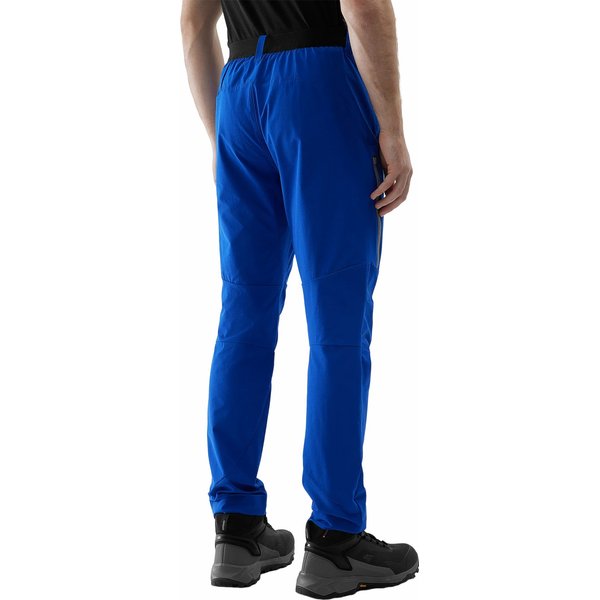 Spodnie trekkingowe męskie 4FWSS24TFTRM482 4F - niebieski