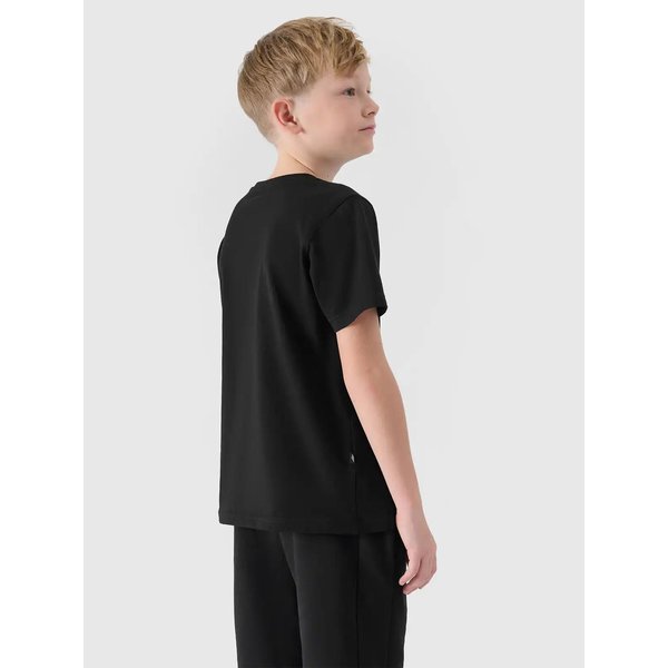 Koszulka chłopięca TTSHM2186 4F - głęboka czerń