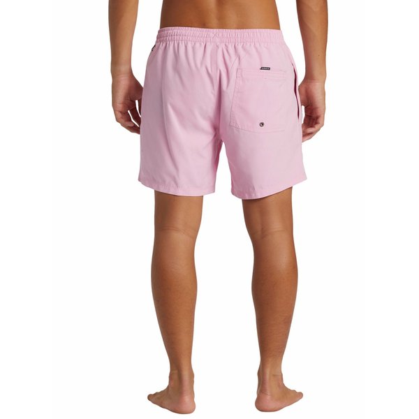 Spodenki kąpielowe męskie Solid Volley Quiksilver - Prism Pink