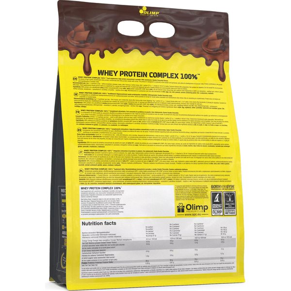 Whey Protein Complex 100% 2270g podwójna czekolada Olimp