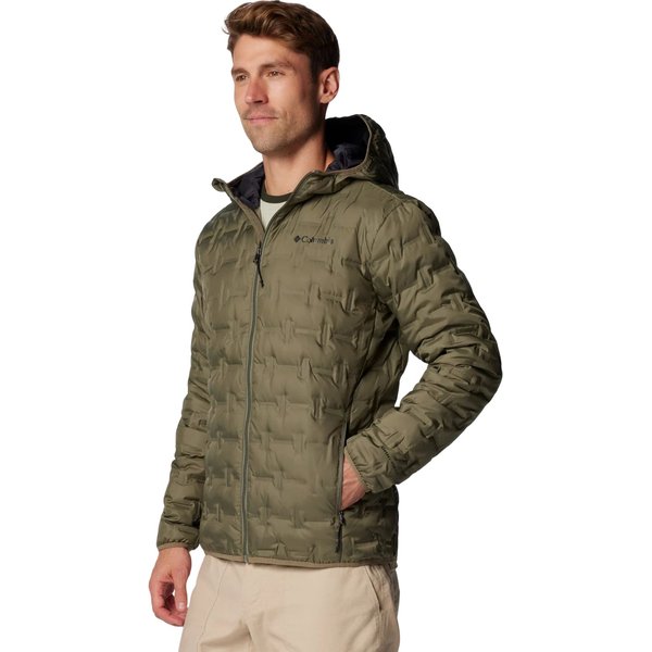 Kurtka puchowa męska Delta Ridge II Down Hooded Columbia - Stone Green