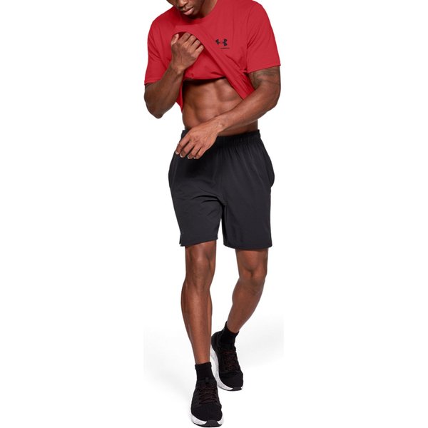 Koszulka męska Sportstyle Left Chest Logo Under Armour - red