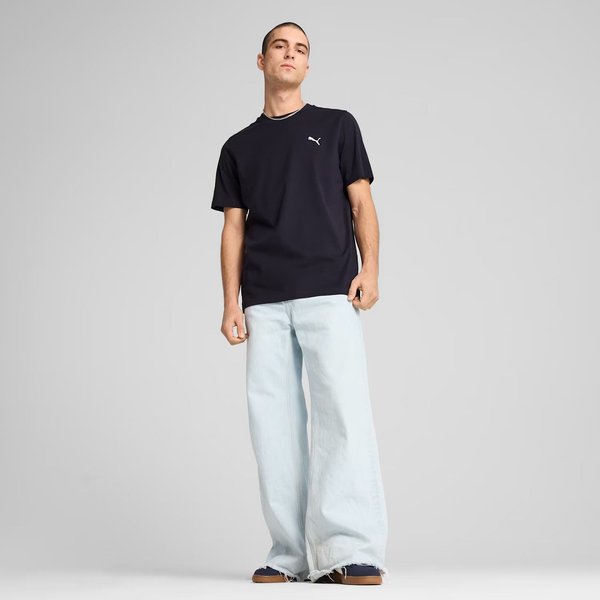 Koszulka męska Esse Small Logo Tee Puma - new navy