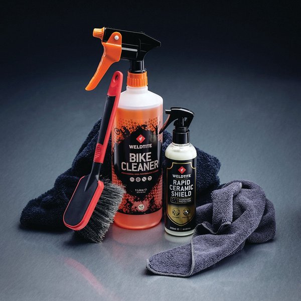 Zestaw do mycia, pielęgnacji i ochrony Deluxe Bike Care Kit Weldtite