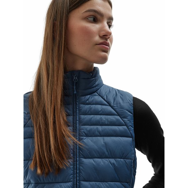 Kamizelka damska 4FAW23TVESF072 4F - denim