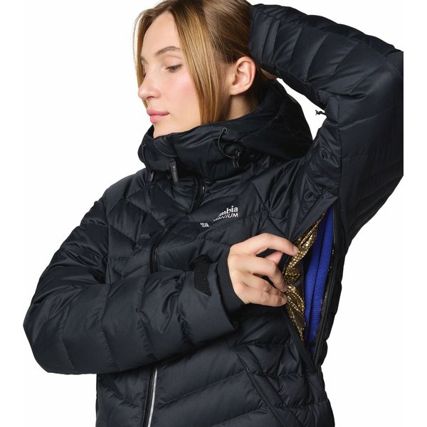 Kurtka narciarska damska Roaring Fork II Down Columbia - Black