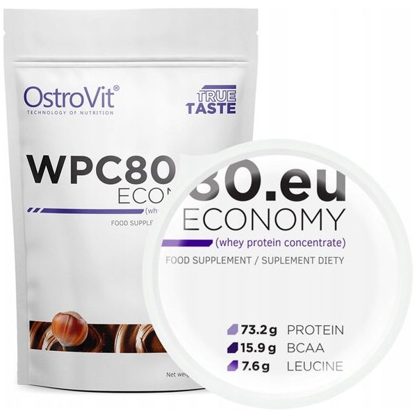 Odżywka białkowa WPC80.eu Economy 700g OstroVit - orzechowy