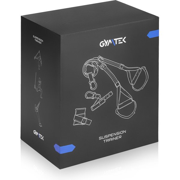 Zestaw taśm do ćwiczeń Pro Gymtek - niebieski