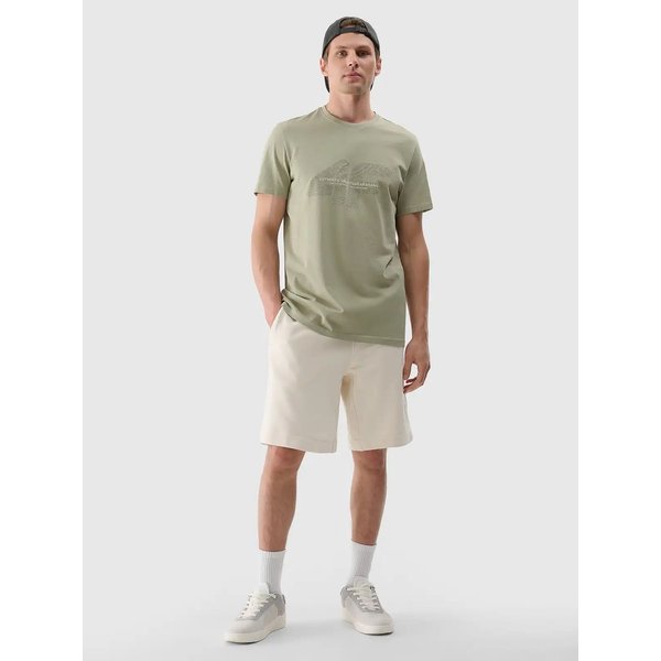 Koszulka męska TTSHM2004 4F - oliwkowy