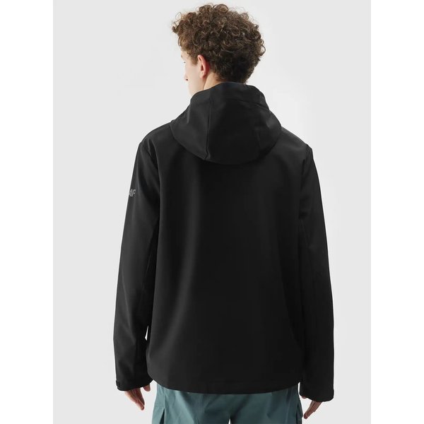 Softshell męski TSOFM324 4F - głęboka czerń