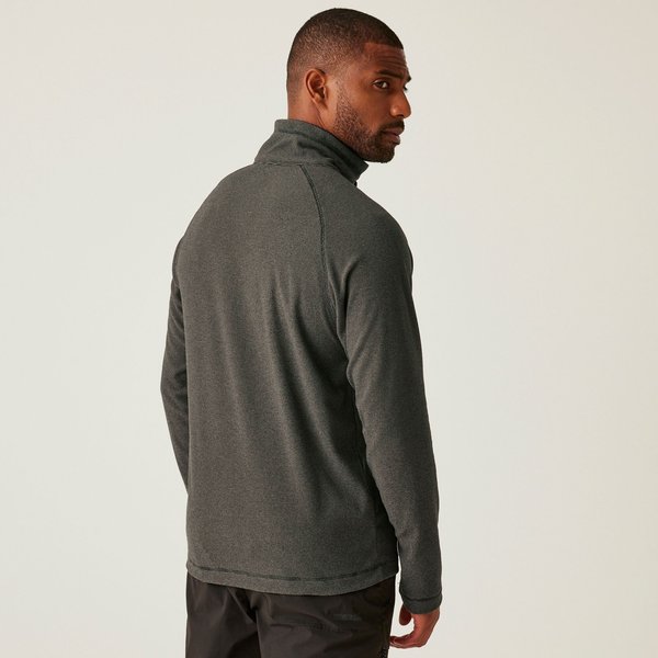 Bluza polarowa męska Montes Regatta - Treetop/Black