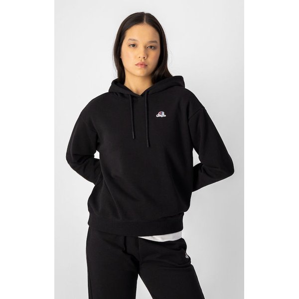 Bluza damska Embroidered C Logo Champion - czarny