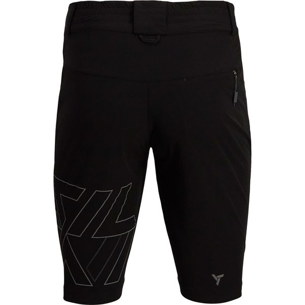 Spodenki rowerowe męskie Meta Silvini - czarny