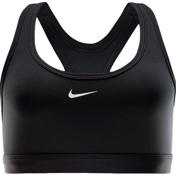 Nike Swoosh Light Support Women's Non-Padded Sports Bra Black/ White S