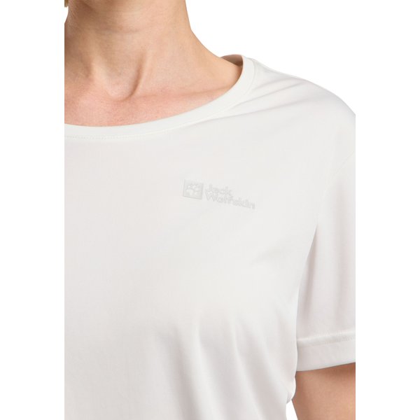 Koszulka damska Tech T Jack Wolfskin - stark white