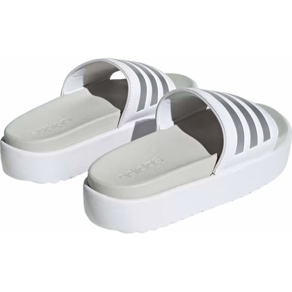 Klapki Adilette Platform Wm's Adidas - White