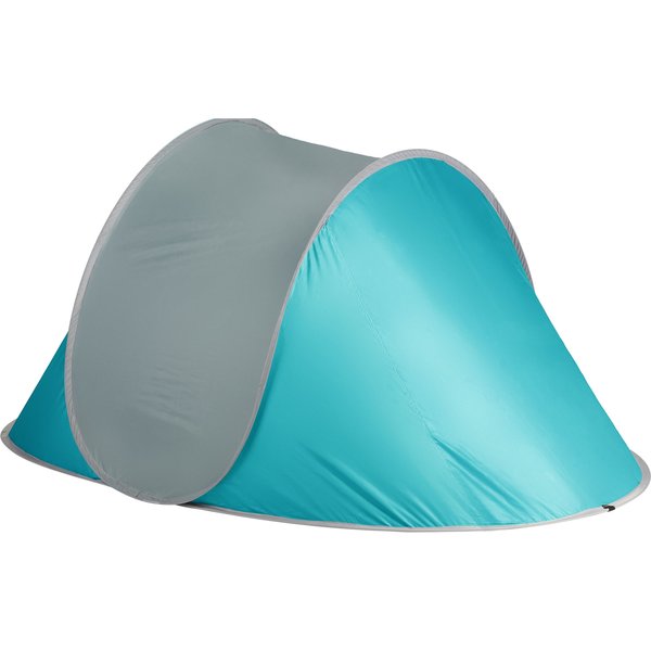 Namiot plażowy samorozkładający, parawan ogrodowy UV50 Outtec - turkusowy II