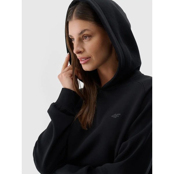 Bluza damska TSWSF1764 4F - głęboka czerń