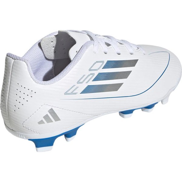 Buty piłkarskie, korki F50 Club FG/MG Jr Adidas - White/Blue