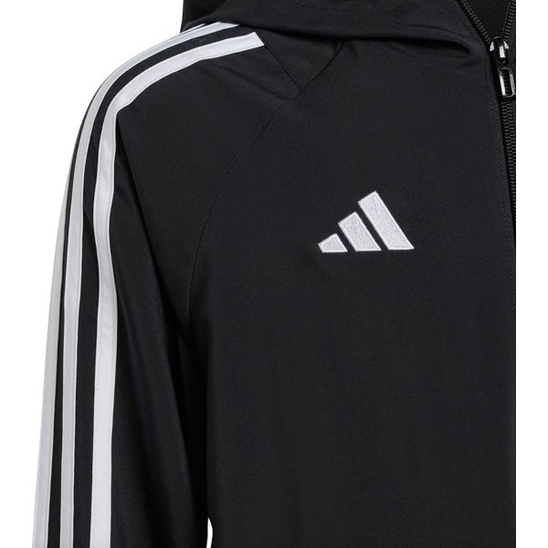 Kurtka juniorska Tiro 24 Adidas - czarna