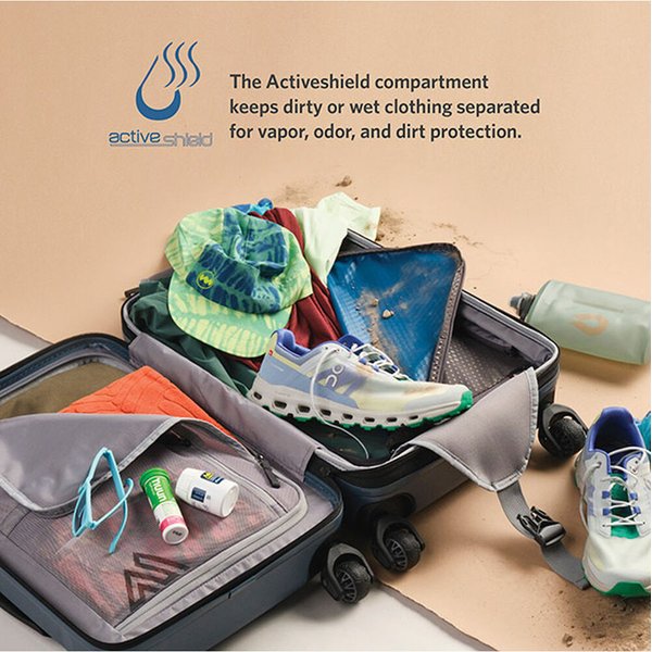 Walizka na kółkach Quadro Pro 40L Gregory - Optic Black