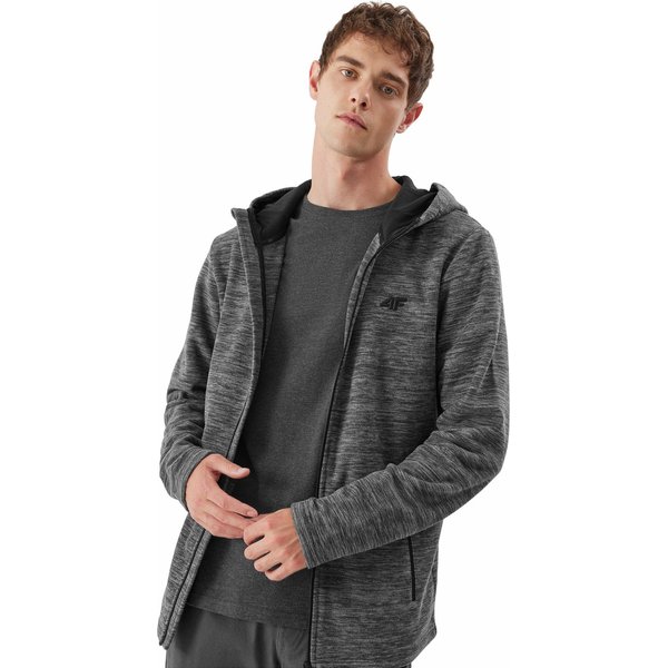 Polar męski 4FAW23TFLEM121 4F - średni szary melanż