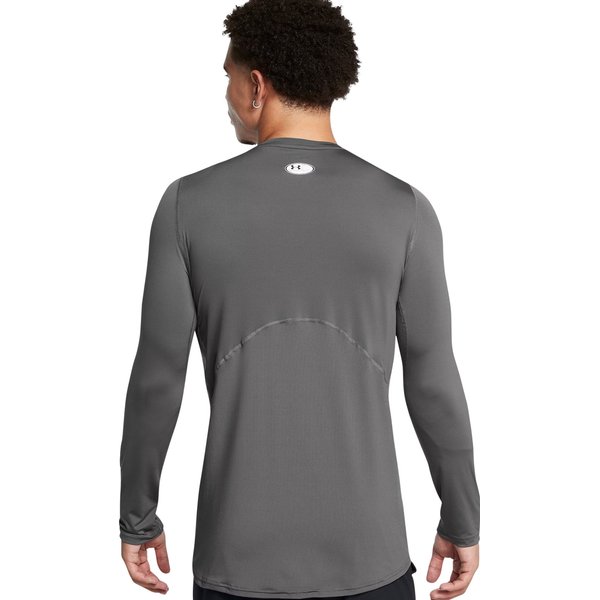 Longsleeve męski HeatGear Armour Fitted LS Under Armour - szary