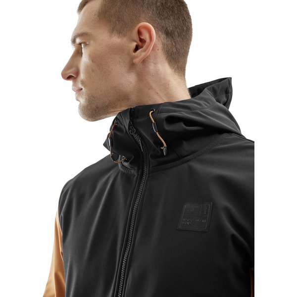 Softshell męski 4FAW23TSOFM155 4F - jasny brąz