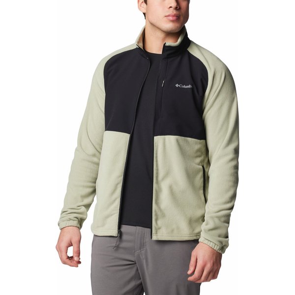 Polar męski Sage Peak Full Zip Fleece Columbia - Safari, Black