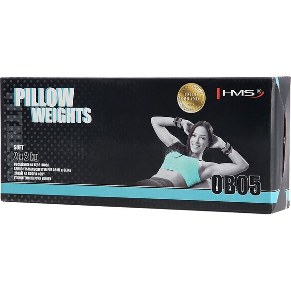Obciążniki na ręce i nogi 2x2kg OB05 HMS