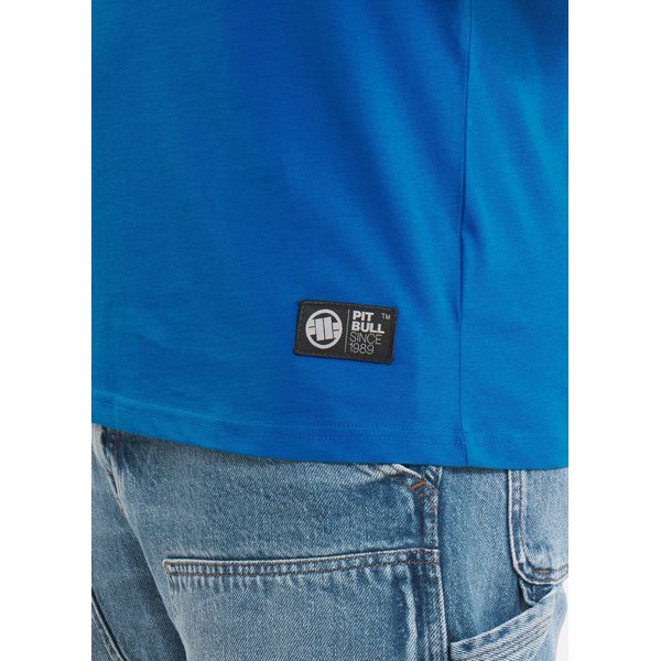 Koszulka męska Small Logo Pitbull West Coast - Royal Blue