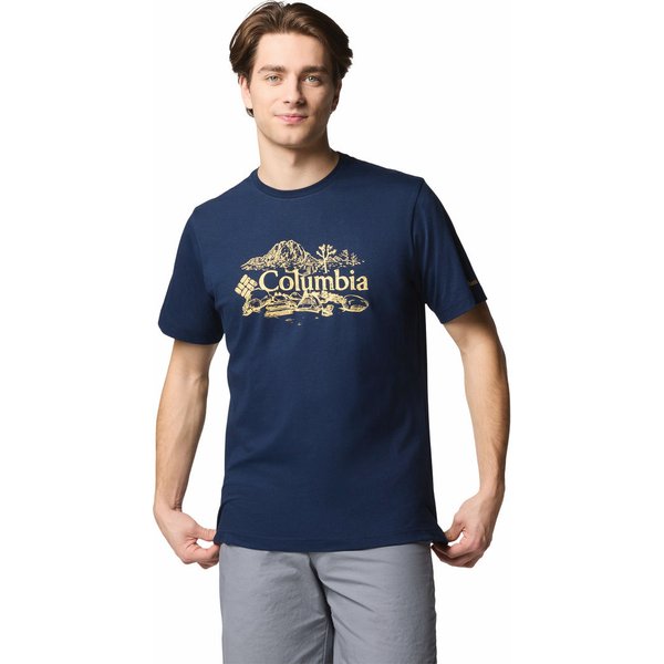 Koszulka męska Kettle River Graphic Columbia - Collegiate Navy