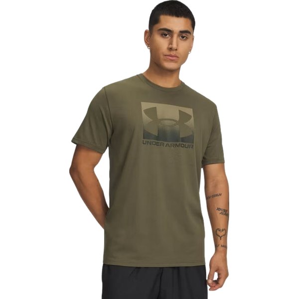 Koszulka męska Boxed Sports Updated Under Armour - Marine OD Green / Bayou