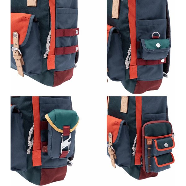 Plecak Macaroon Happy Camper Series Doughnut - nautical