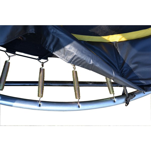 Trampolina ogrodowa z siatką wewnętrzną 244cm Enero - czarna