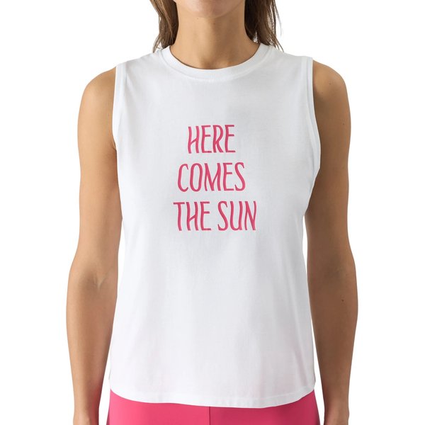 Bezrękawnik damski 4FWSS24TSLEF069 4F - biały