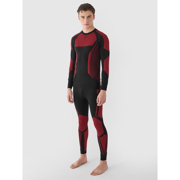 Longsleeve termoaktywny męski USEAM165 4F - czerwony