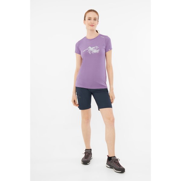 Koszulka damska Lenta Bamboo Light Viking - fioletowy