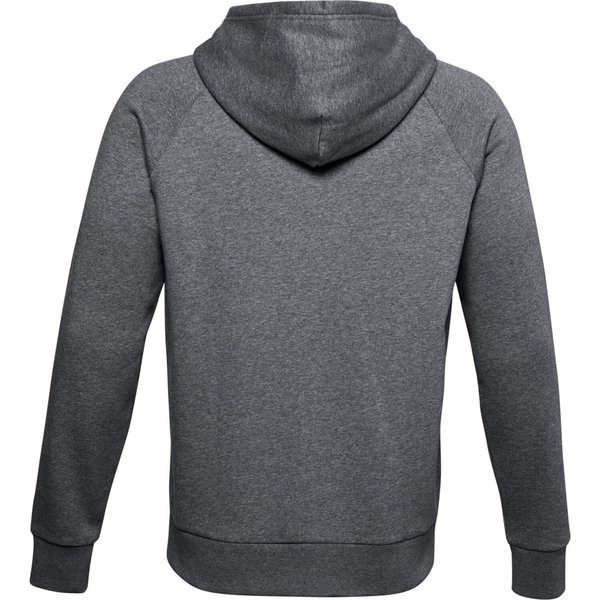 Bluza męska Rival Fleece Full Zip Hoodie Under Armour - szary melanż