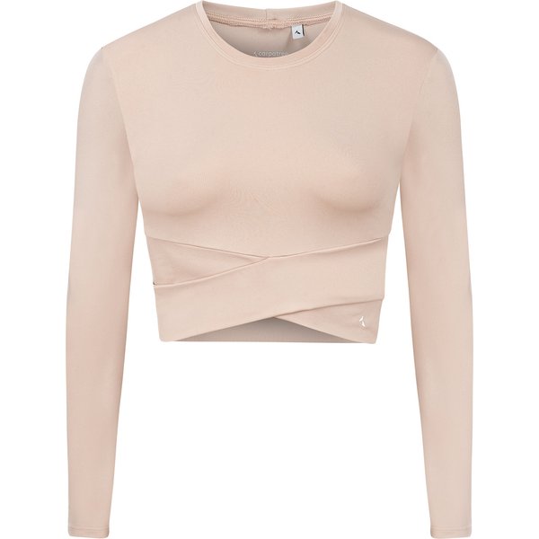 Longsleeve damski Crossover Carpatree - Beige
